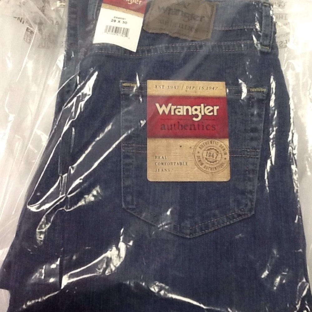 Wrangler Men's Relaxed Fit Jeans Slate 29x30